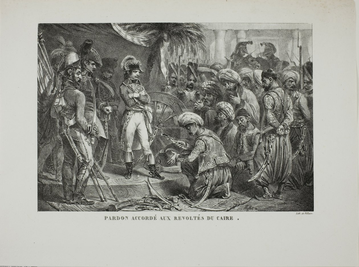 La grâce accordée aux rebelles du Caire - Denis-Auguste-Marie Raffet
