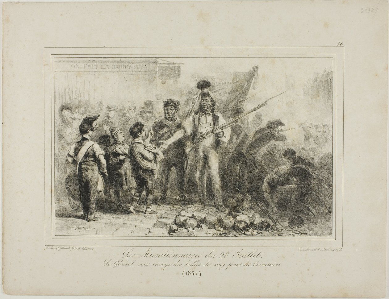 Les munitionnettes du 28 juillet - Denis-Auguste-Marie Raffet