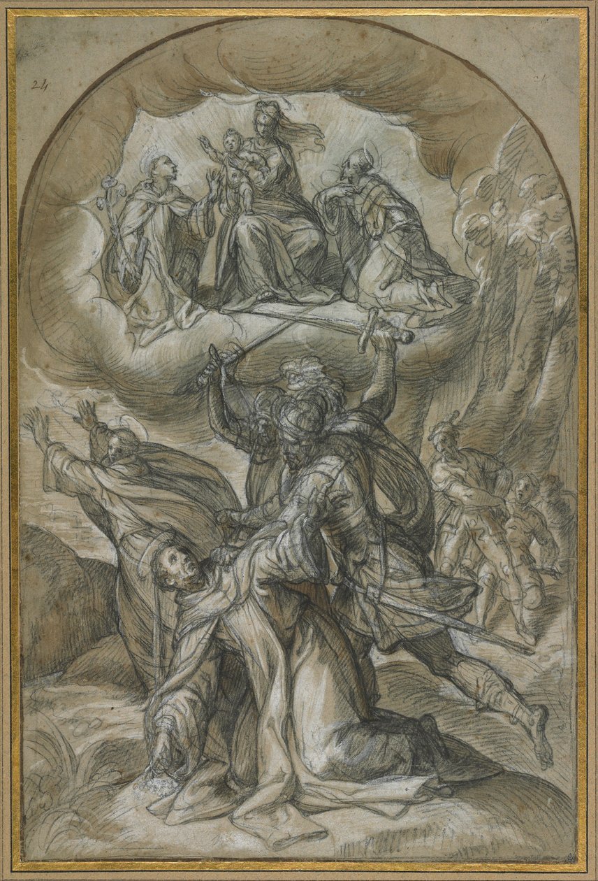 La mort de saint Pierre martyr - Denys Calvaert