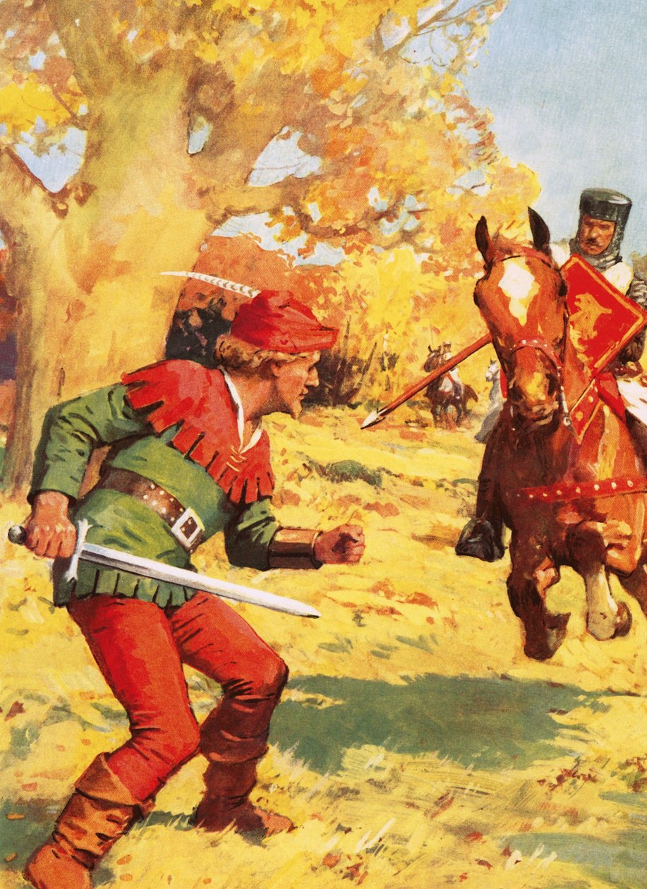 Robin des Bois attaqué - Derek Charles Eyles