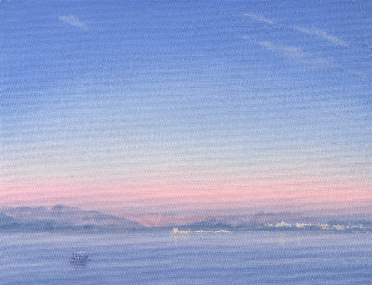 Aube sur le Lac Piccola - Derek Hare