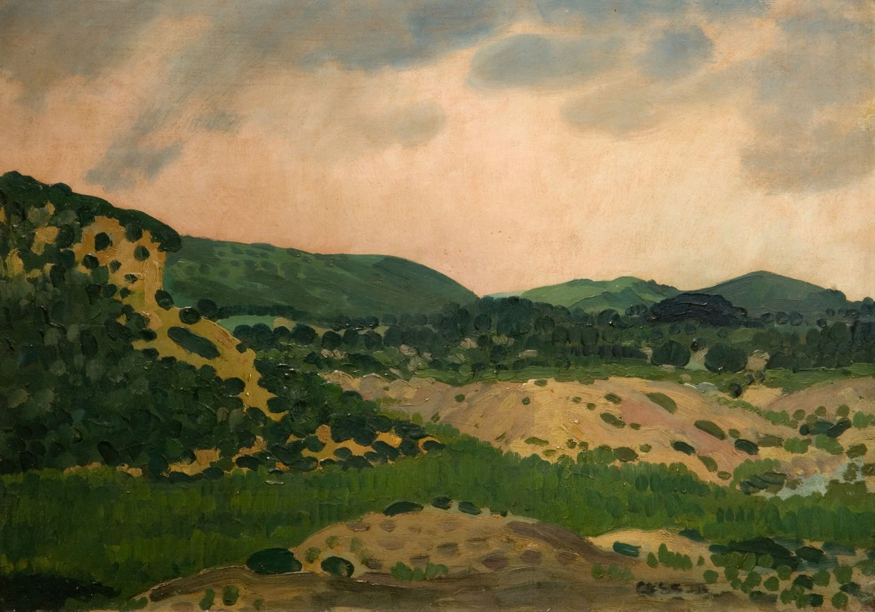 Crich Barrow, 1931. Derbyshire - Derwent Lees