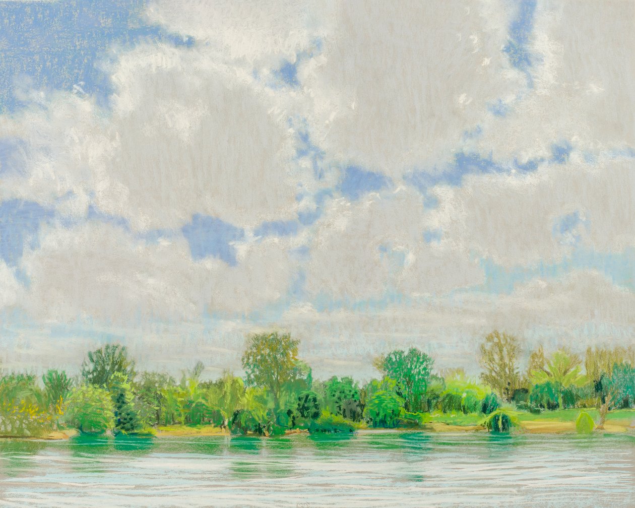 Vue de la rivière américaine, 2017 - Diana Jahns
