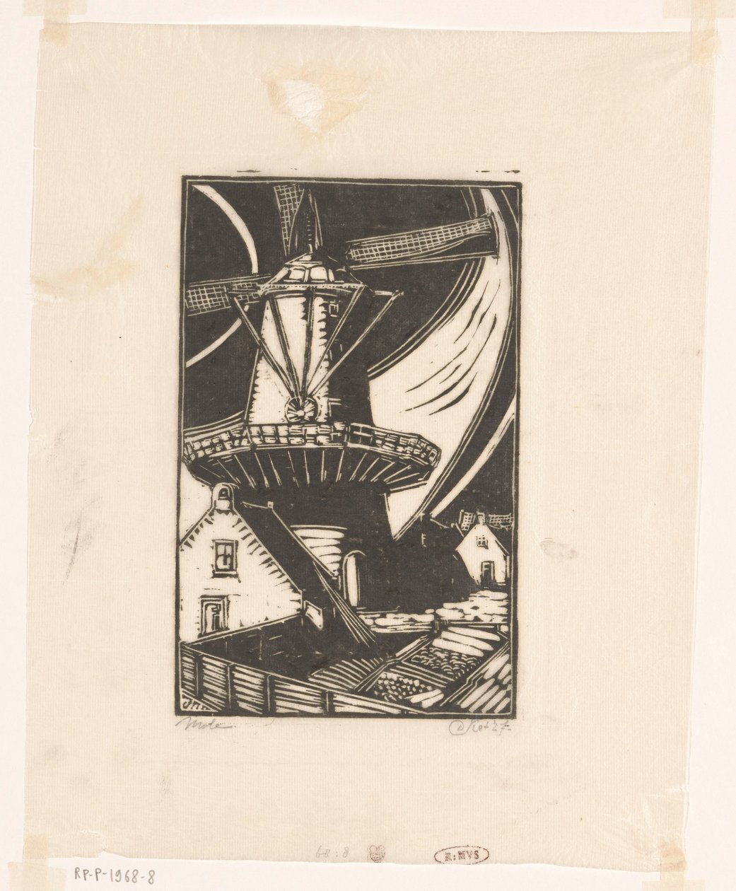 Moulin - Dick Ket (signed by artist)