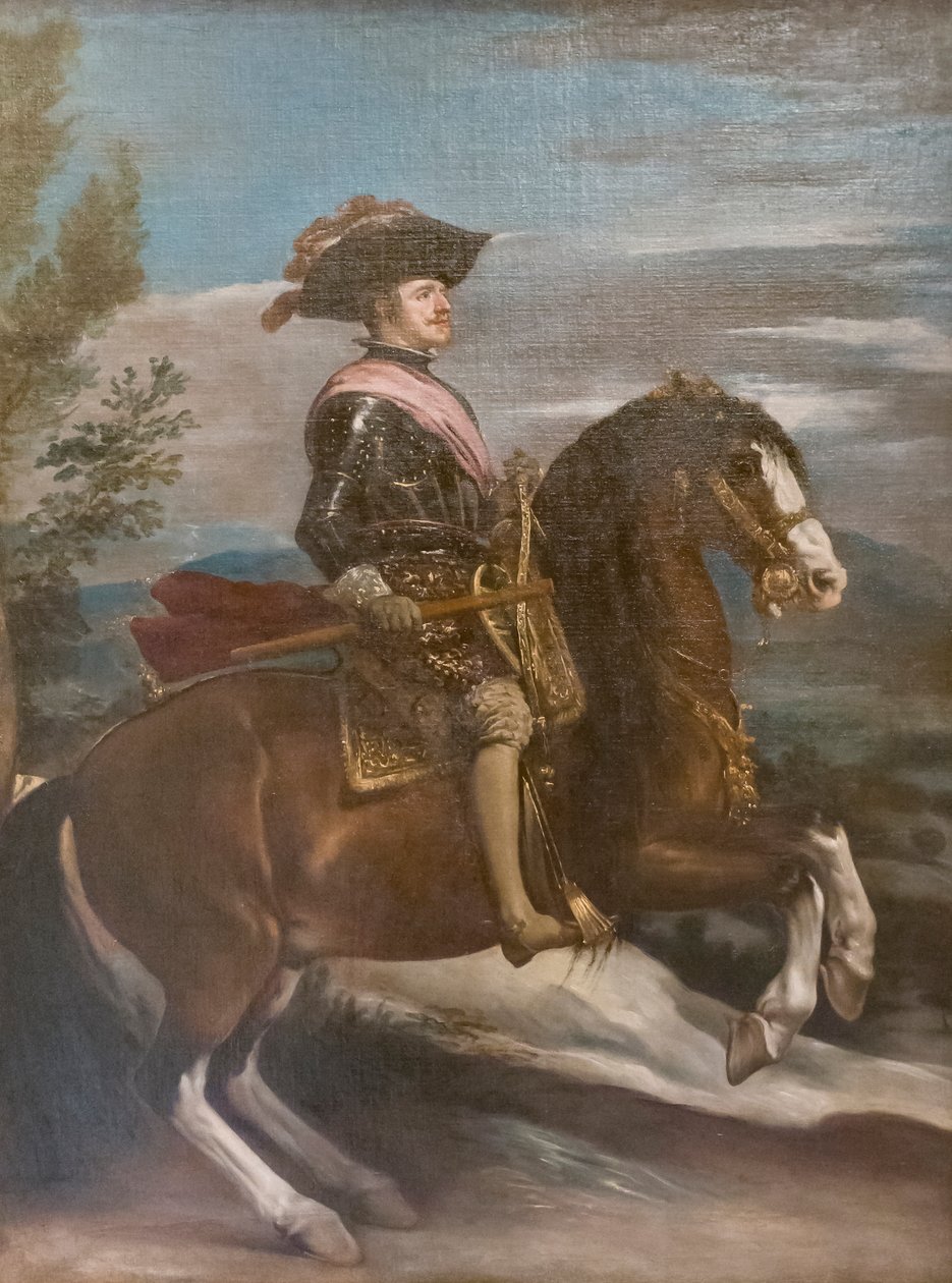 Portrait équestre de Philippe IV - Diego Velázquez
