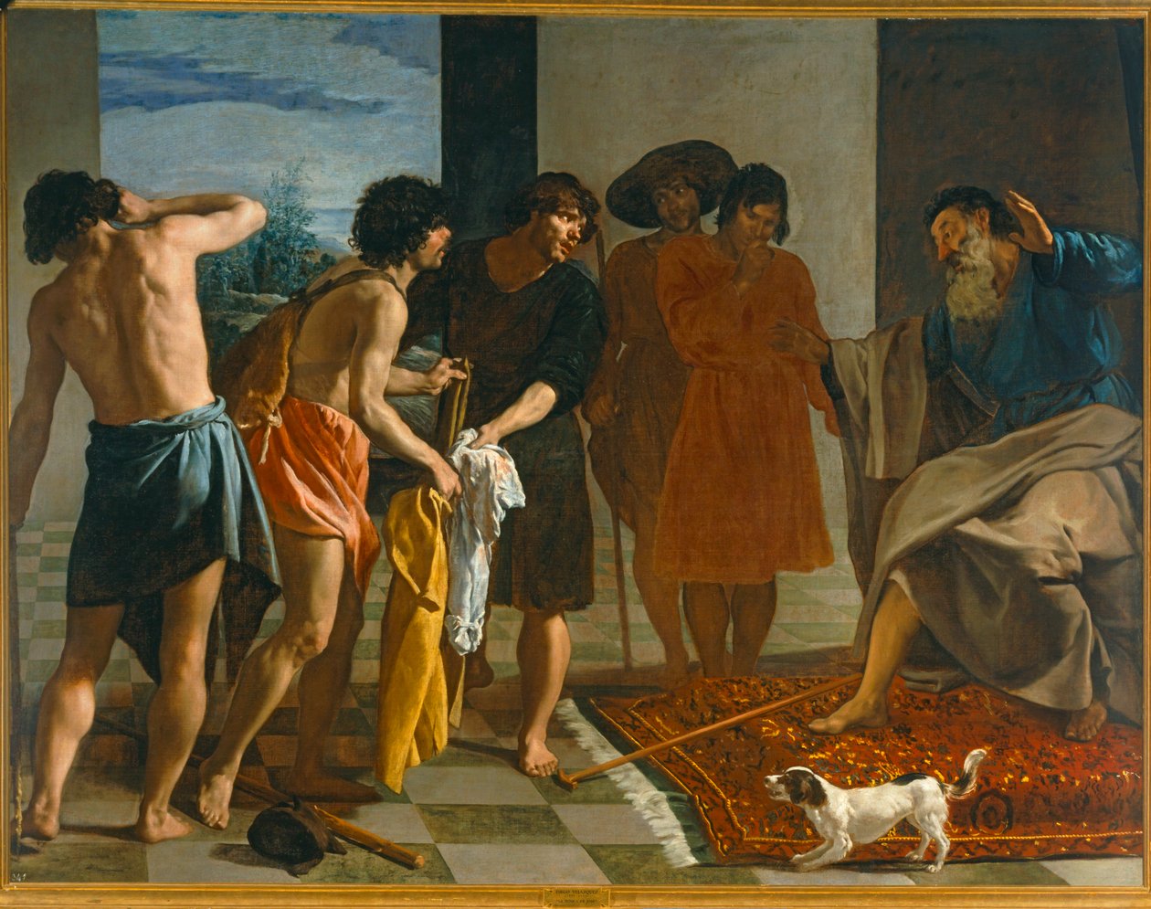 Le manteau de Joseph apporté par ses frères. 10014694 ... - Diego Rodriguez de Silva y Velazquez