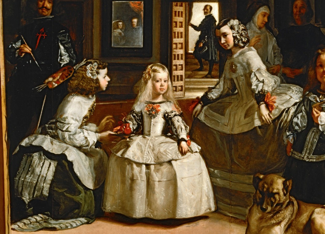 Las Meninas ... (peinture sur toile) - Diego Rodriguez de Silva y Velazquez