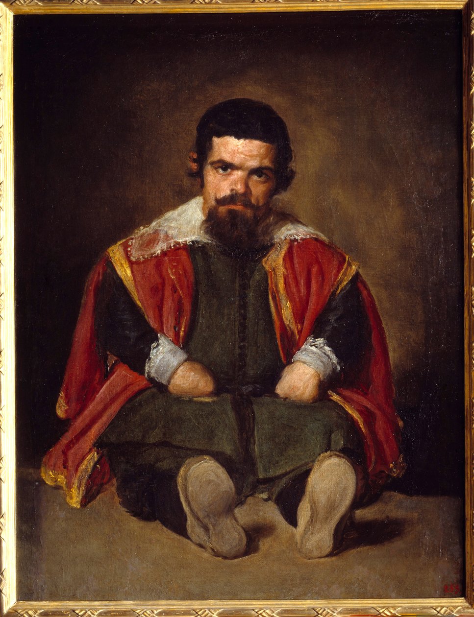 Portrait du bouffon Sebastien De Morra - Diego Velázquez