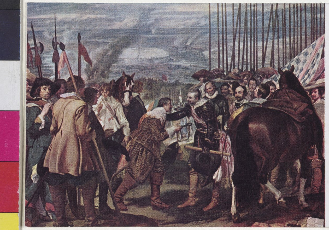 La Reddition de Breda 1625 Diego Velazquez - Diego Rodriguez de Silva y Velazquez