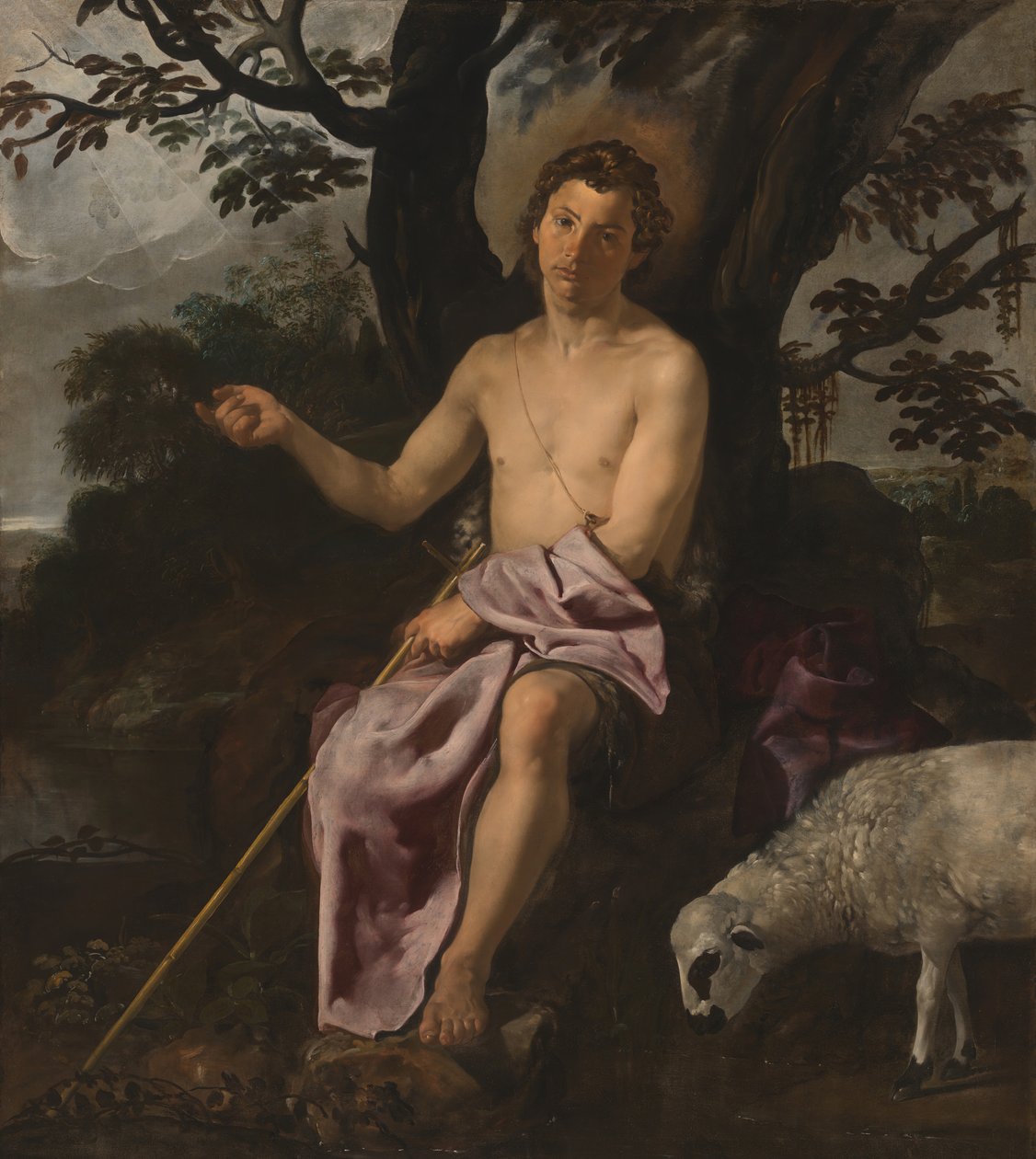 Saint Jean-Baptiste dans le désert - Diego Velasquez