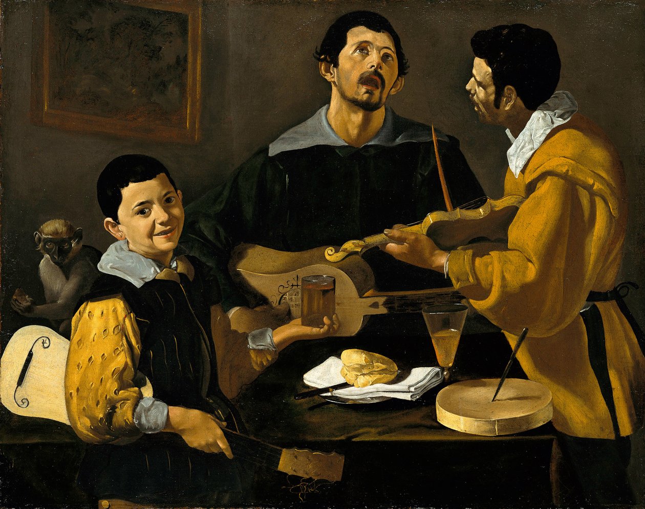 Trois musiciens  - Diego Velázquez