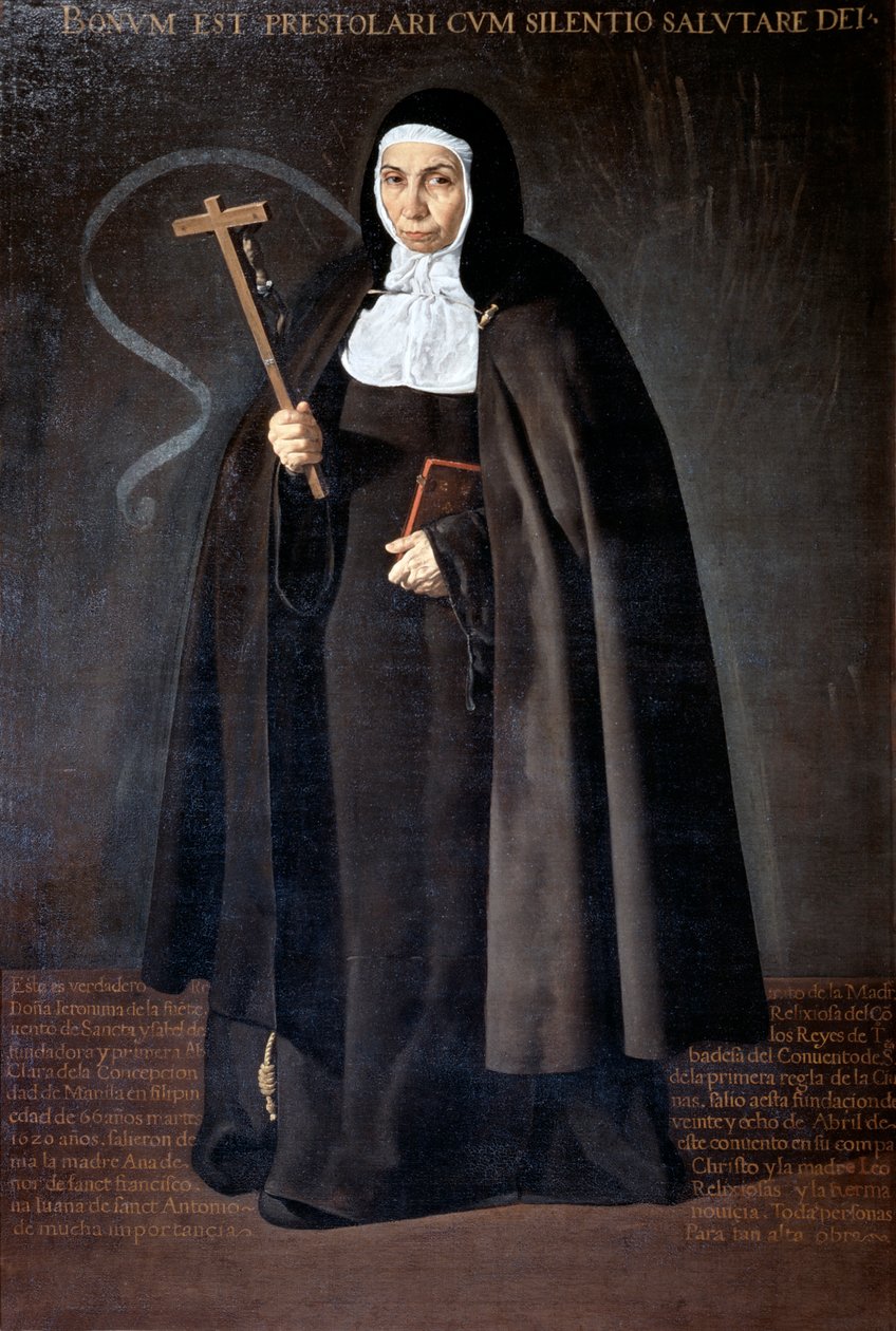 Abbesse Jerónima de la Fuente, 1620 - Diego Velázquez