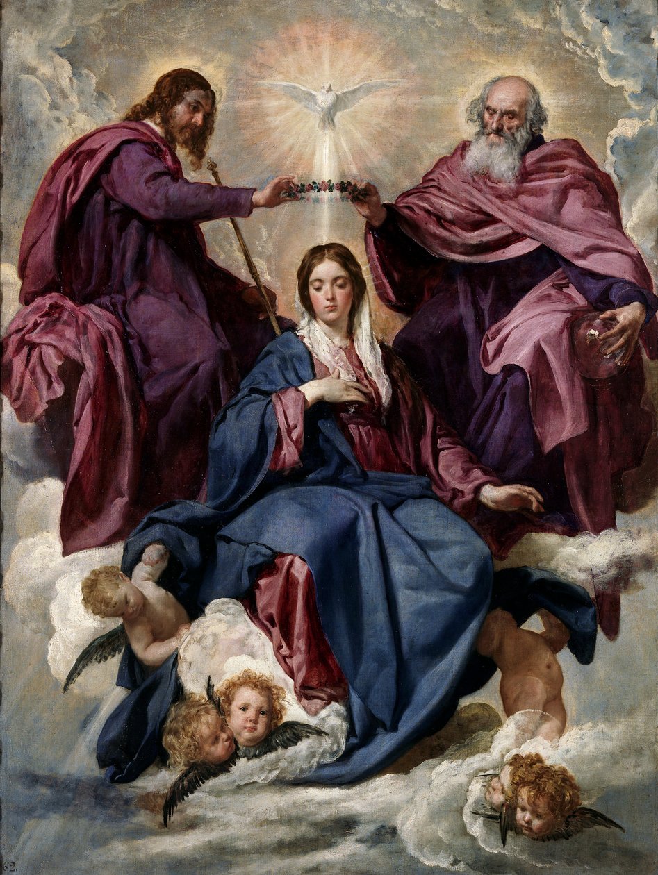 Couronnement de la Vierge - Diego Velázquez