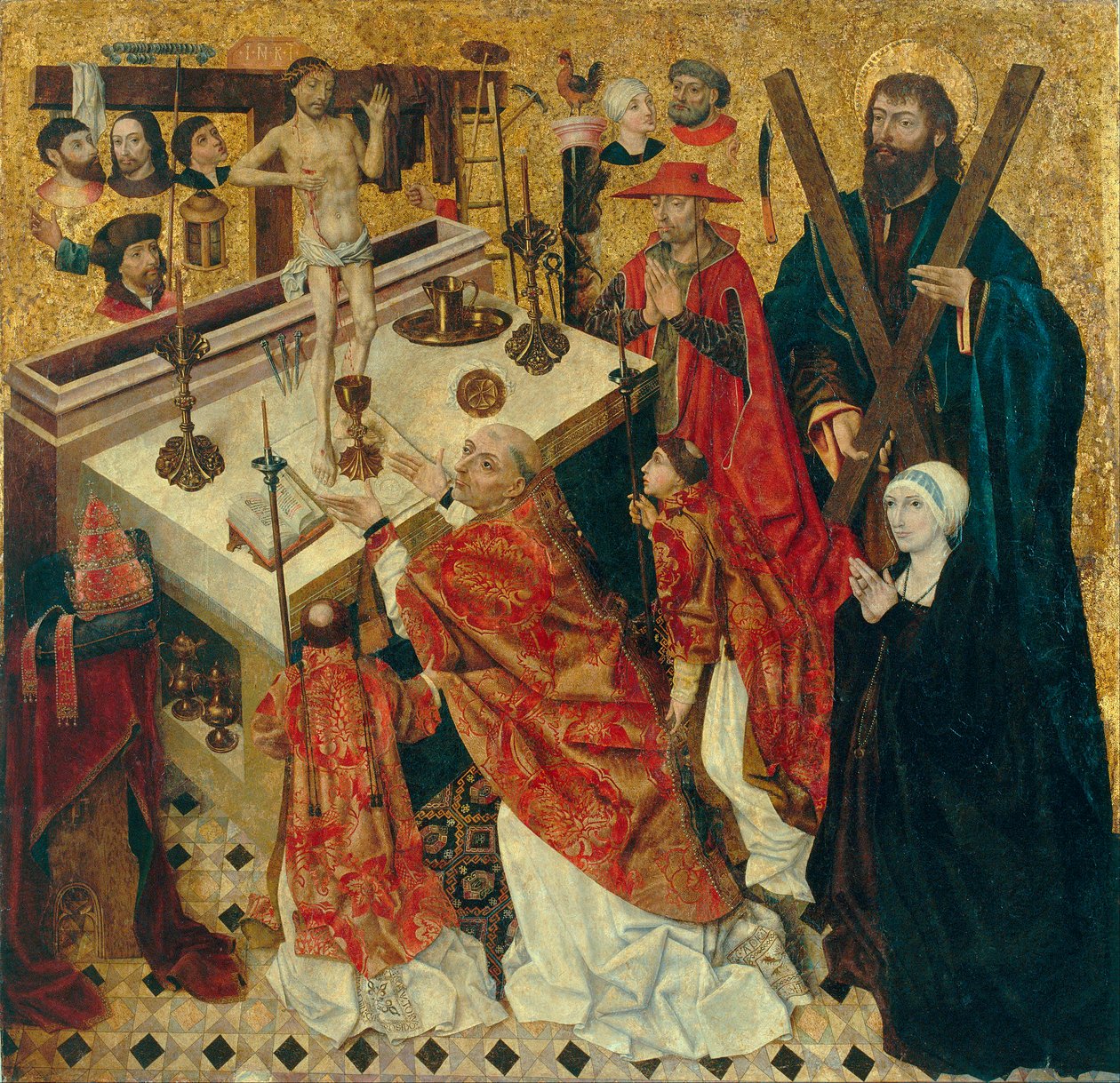 Messe de saint Grégoire - Diego de la Cruz