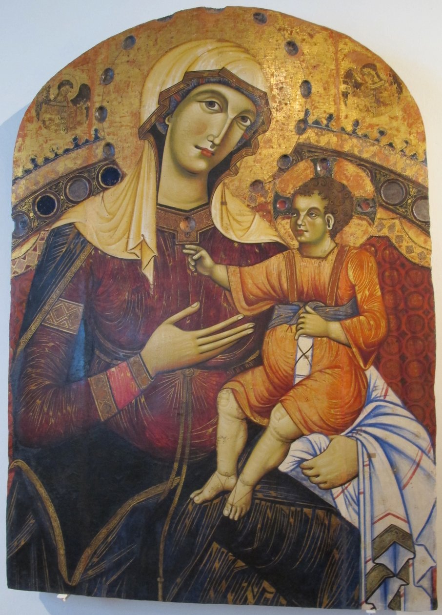 Madone et enfant - Dietisalvi di Speme