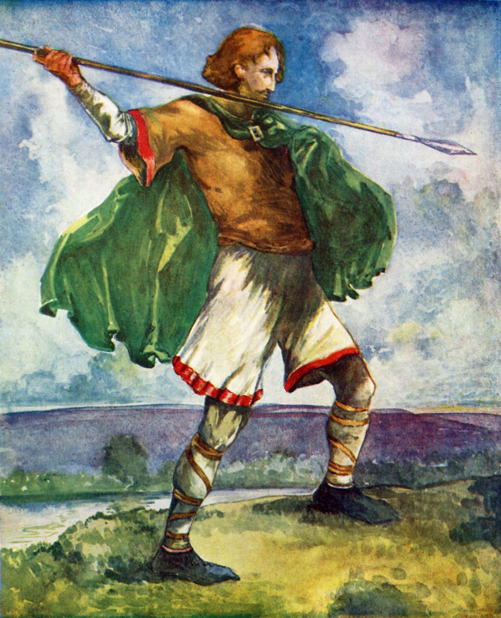 Costume masculin sous le règne de Guillaume II (1087-1100) - Dion Clayton Calthrop