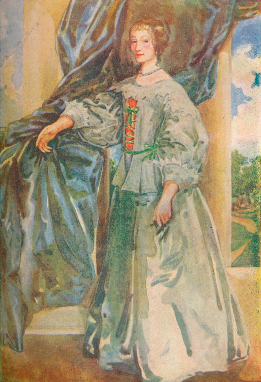Une femme du temps de Charles Ier, 1907 - Dion Clayton Calthrop