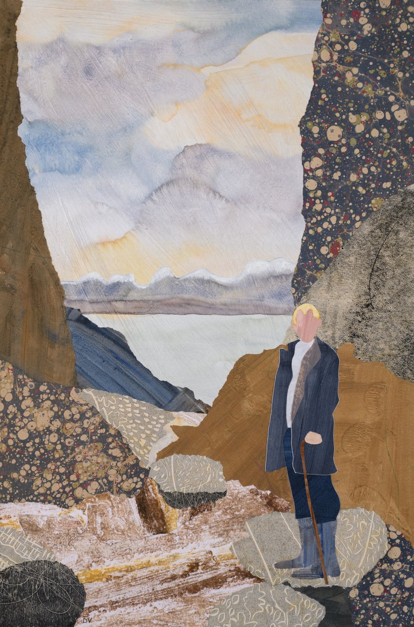 Parmi les fjords (collage) - Dione Verulam