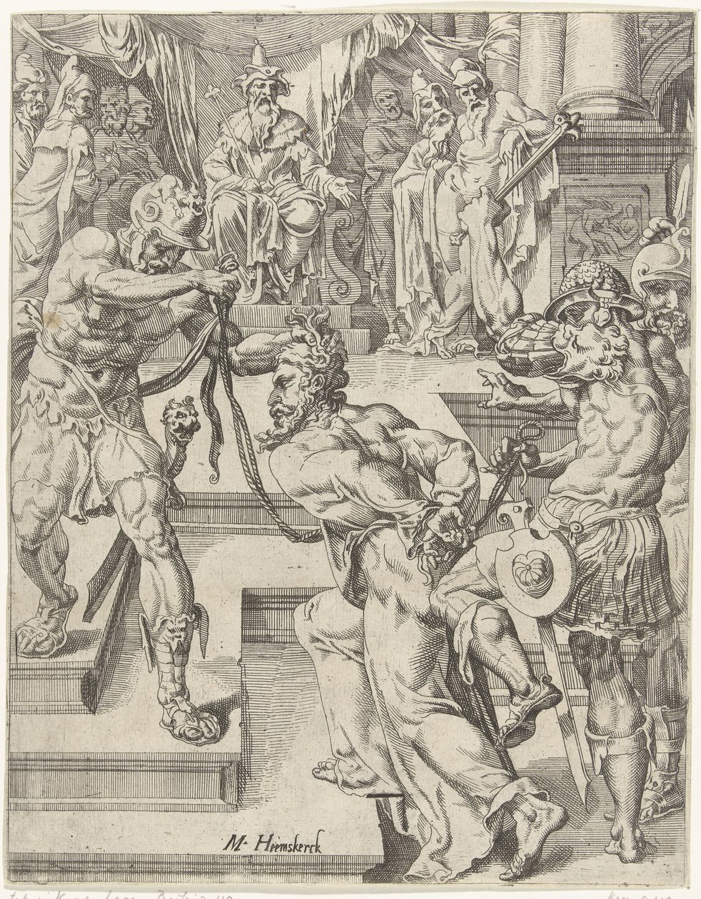Christ devant Caïphe (La chute et la rédemption de l