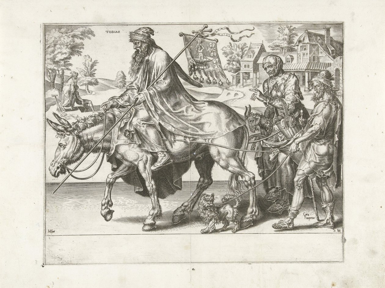 Triomphe de Tobias - Dirck Volckertsz. Coornhert