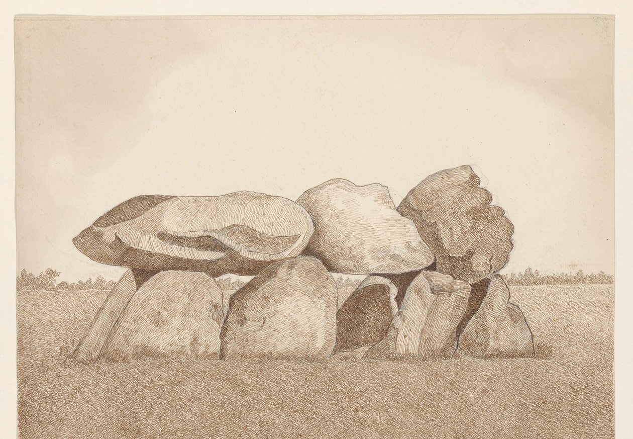 Dolmen près de Tynaarlo - Dirk Arnoldus Tavenraat