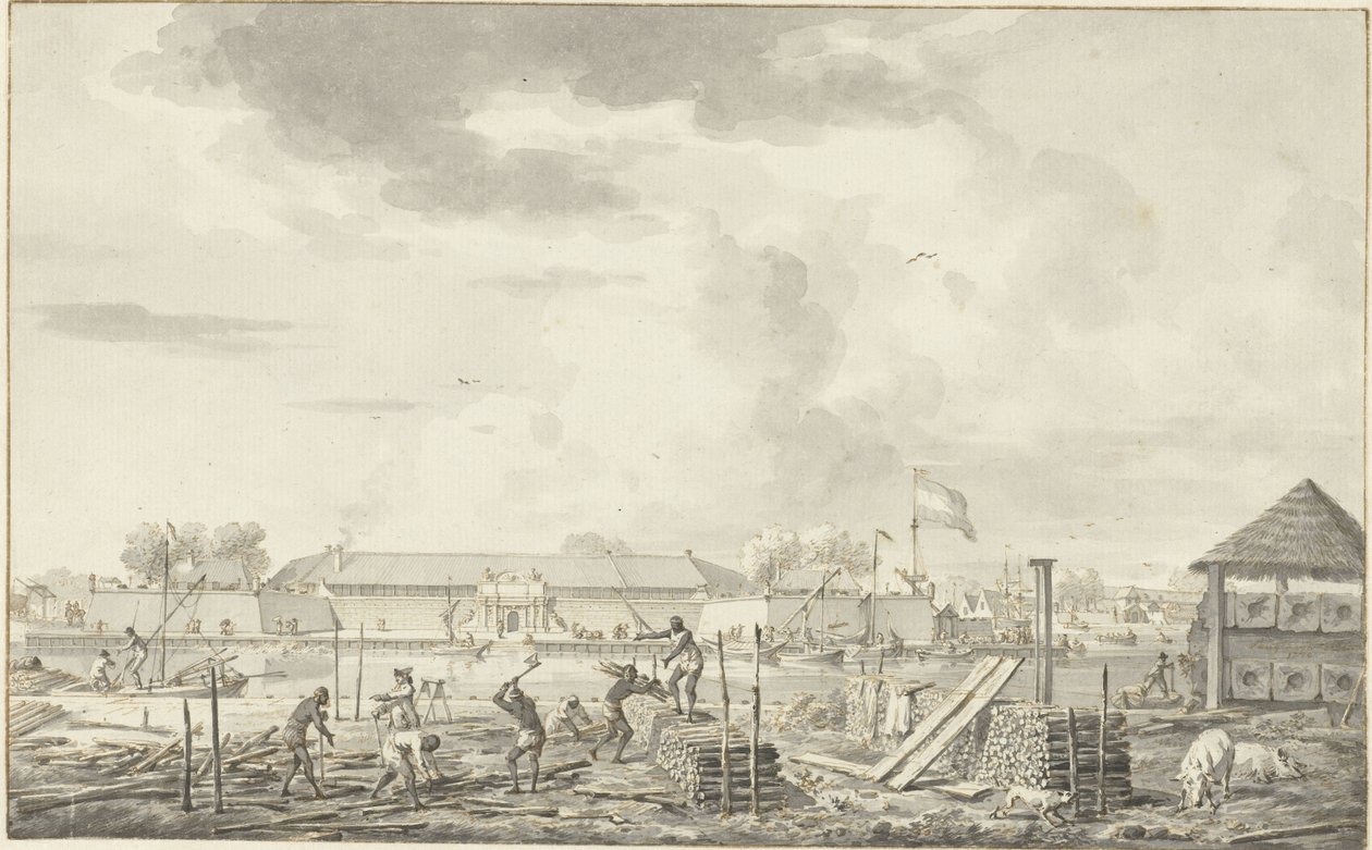 Le Château à Batavia - Dirk Langendijk
