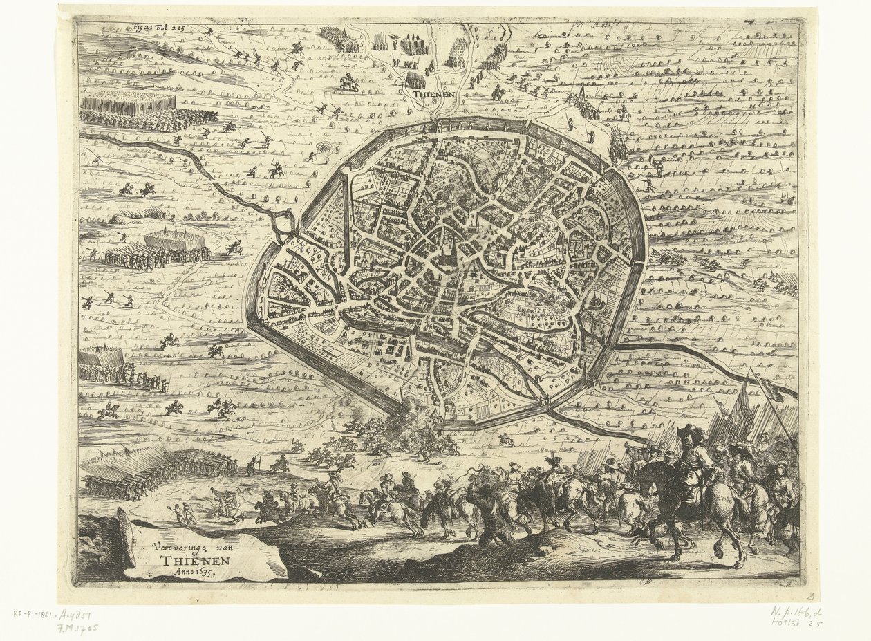 Conquête de Tienen, 1635 - Dirk Stoop