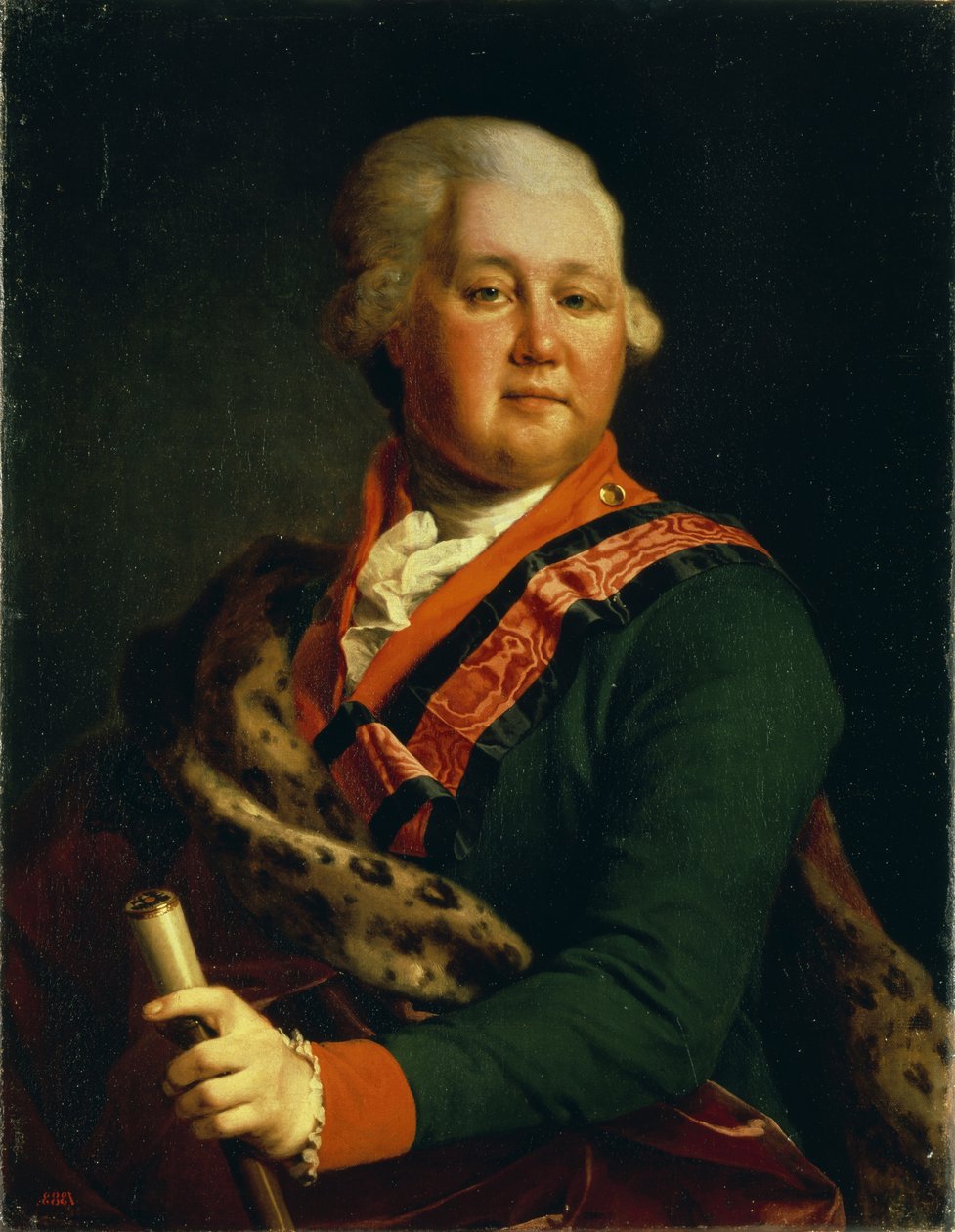 Portrait du comte Valentin Platonovich Ivanovich Musin-Pushkin - Dmitri Grigorievich Levitsky