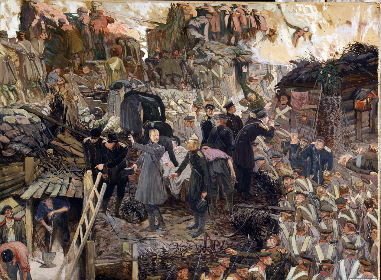 La Défense de Sébastopol - Dmitri Nikolayevich Kardovsky