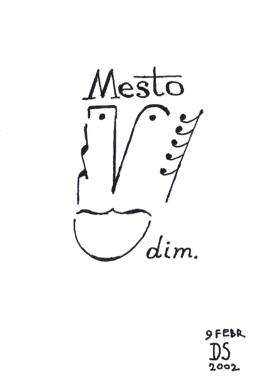 Mesto - caricature d