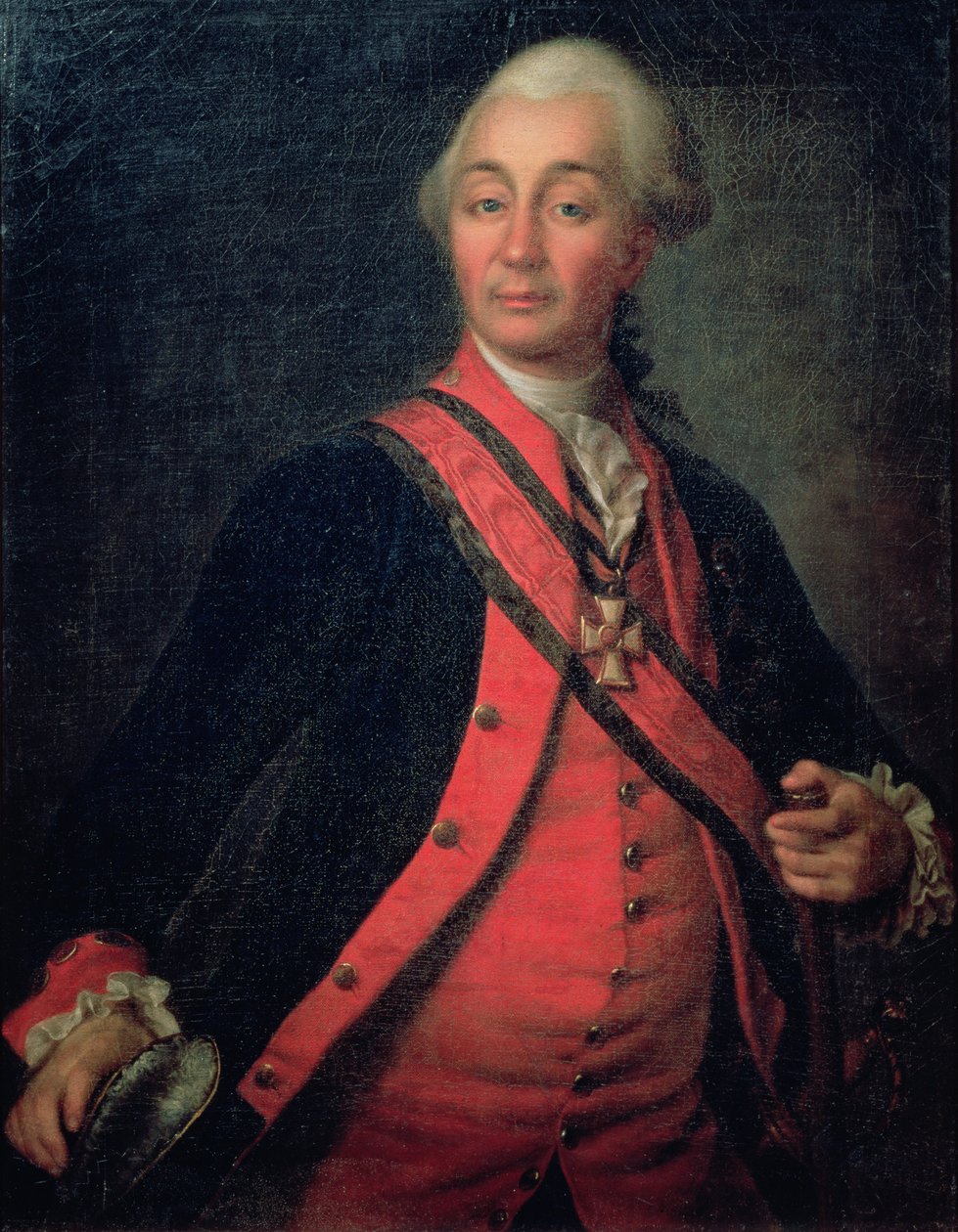 Portrait du maréchal généralissime, comte Aleksandr Vasilievich Suvorov (1729-1800), 1786 - Dmitri Grigorievich Levitsky