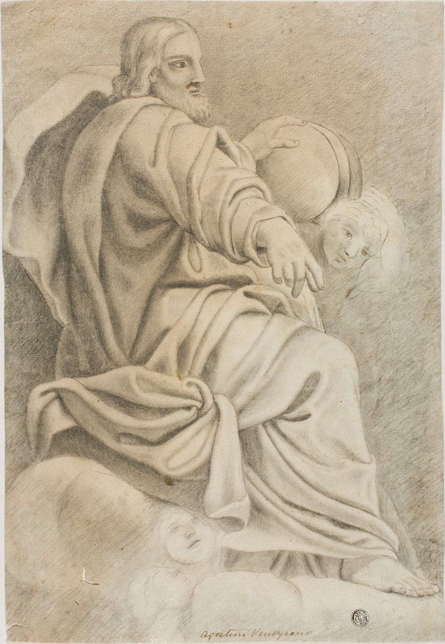 Christ assis - Domenichino