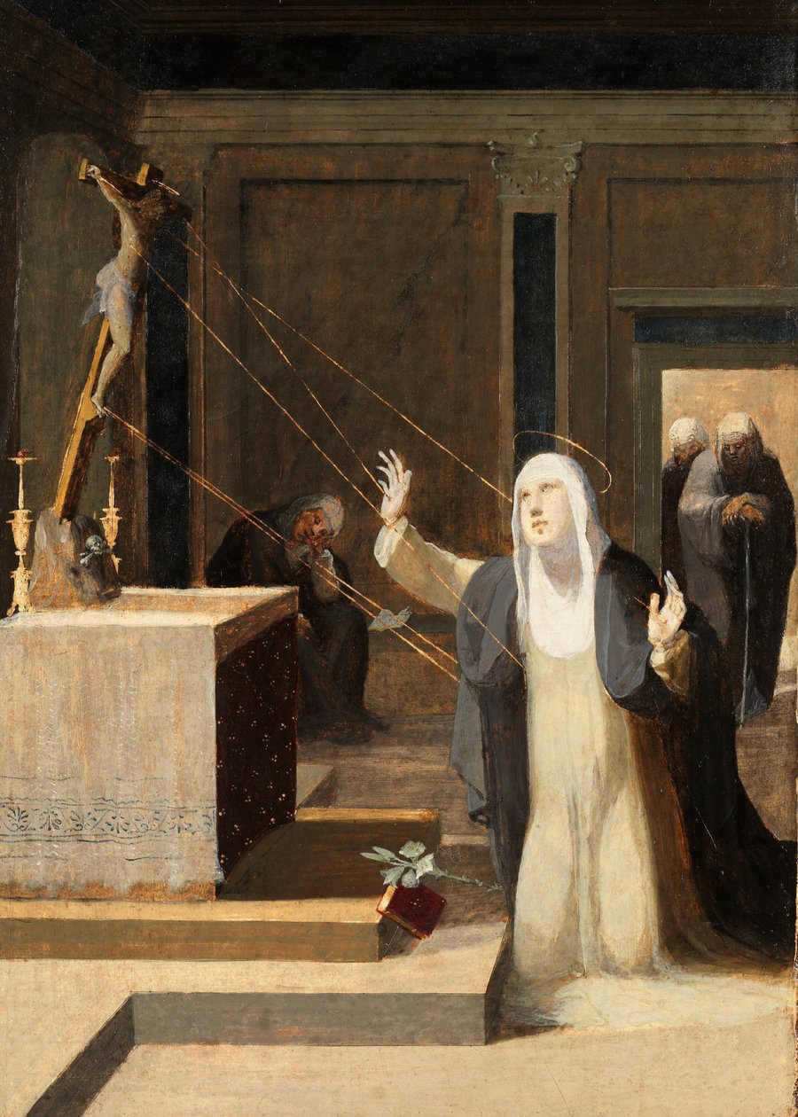 Beccafumi - Sainte Catherine recevant les stigmates, 1545 - Domenico Beccafumi
