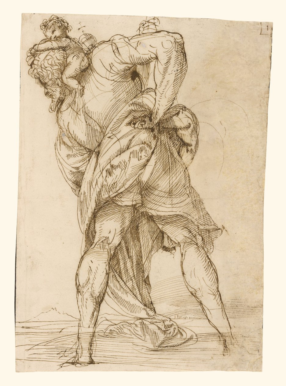 Saint-Christophe - Domenico Campagnola