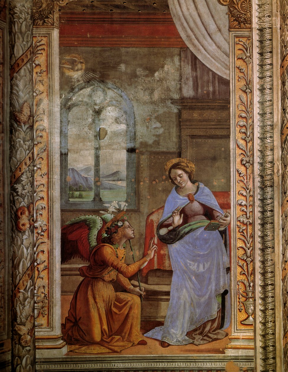 Annonciation - Domenico Ghirlandaio