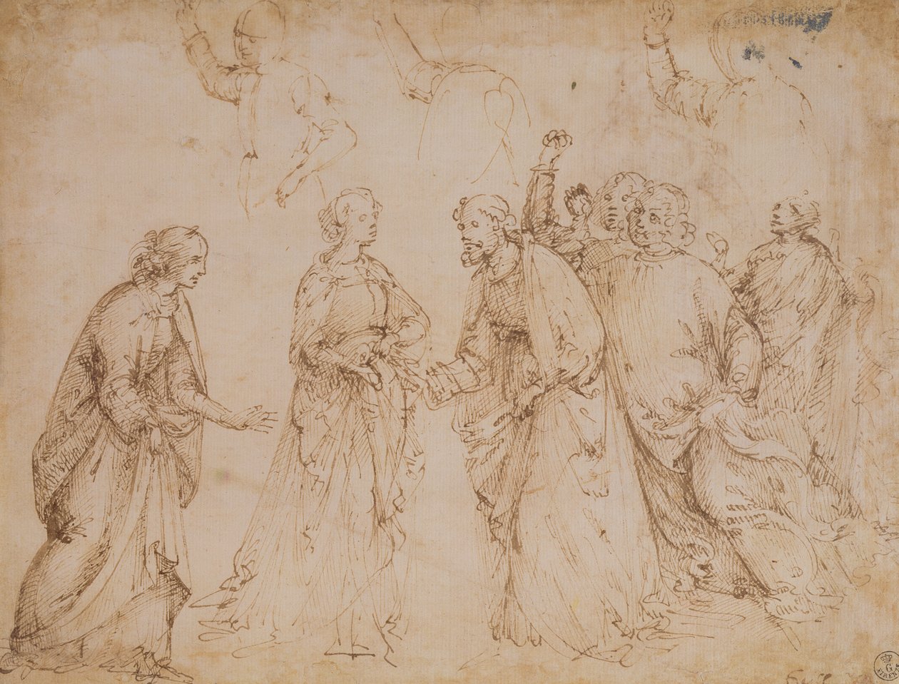Mariage de la Vierge - Domenico Ghirlandaio