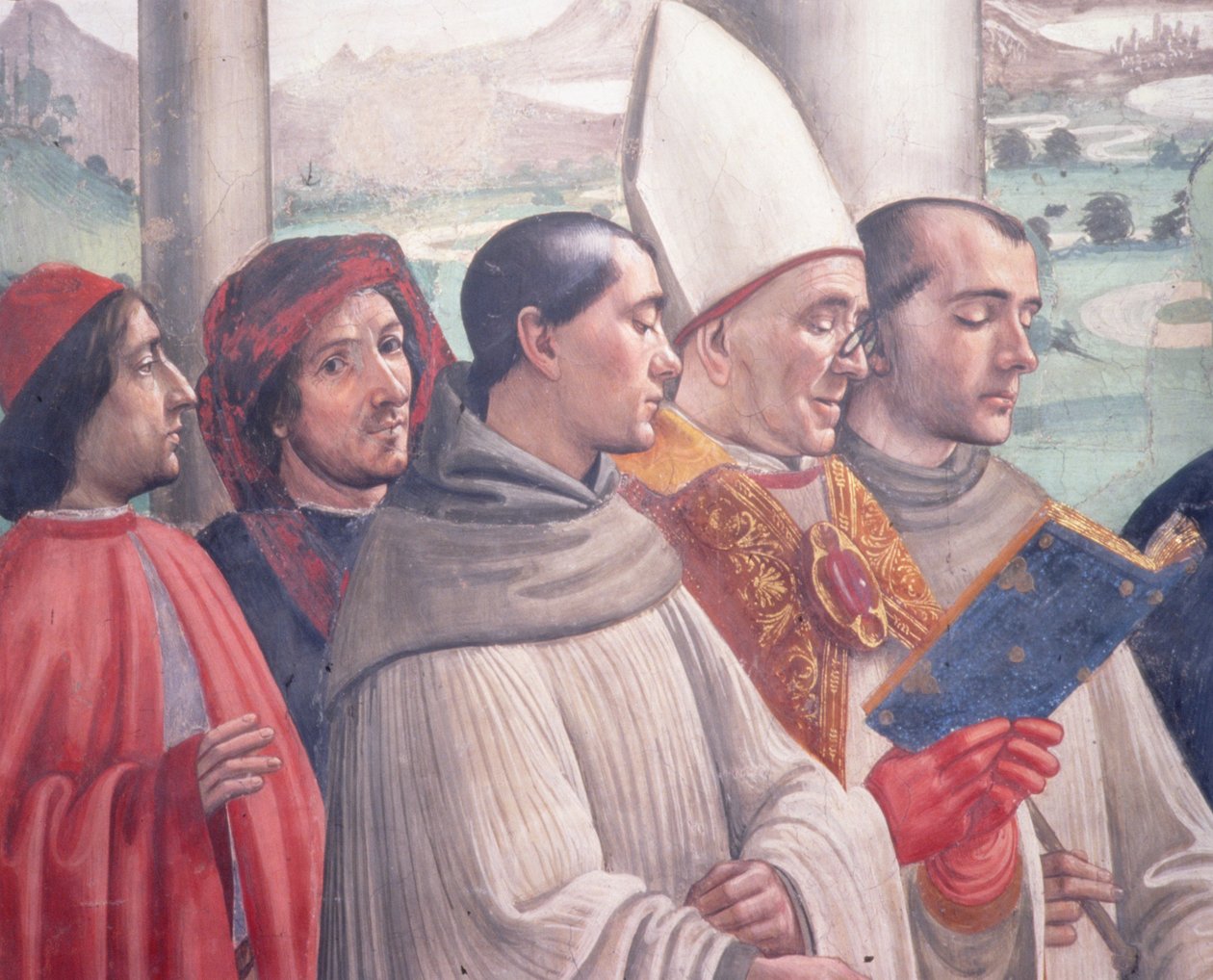 La Mort de Saint François, scène du Cycle de la vie de Saint François d