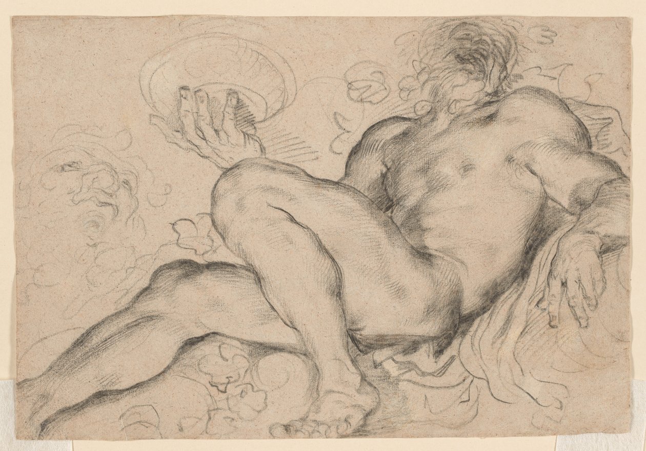 Étude pour Bacchus ou Silène - Domenico Maria Canuti
