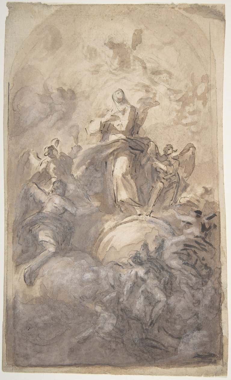 La Vierge Immaculée dans la Gloire - Domenico Mondo