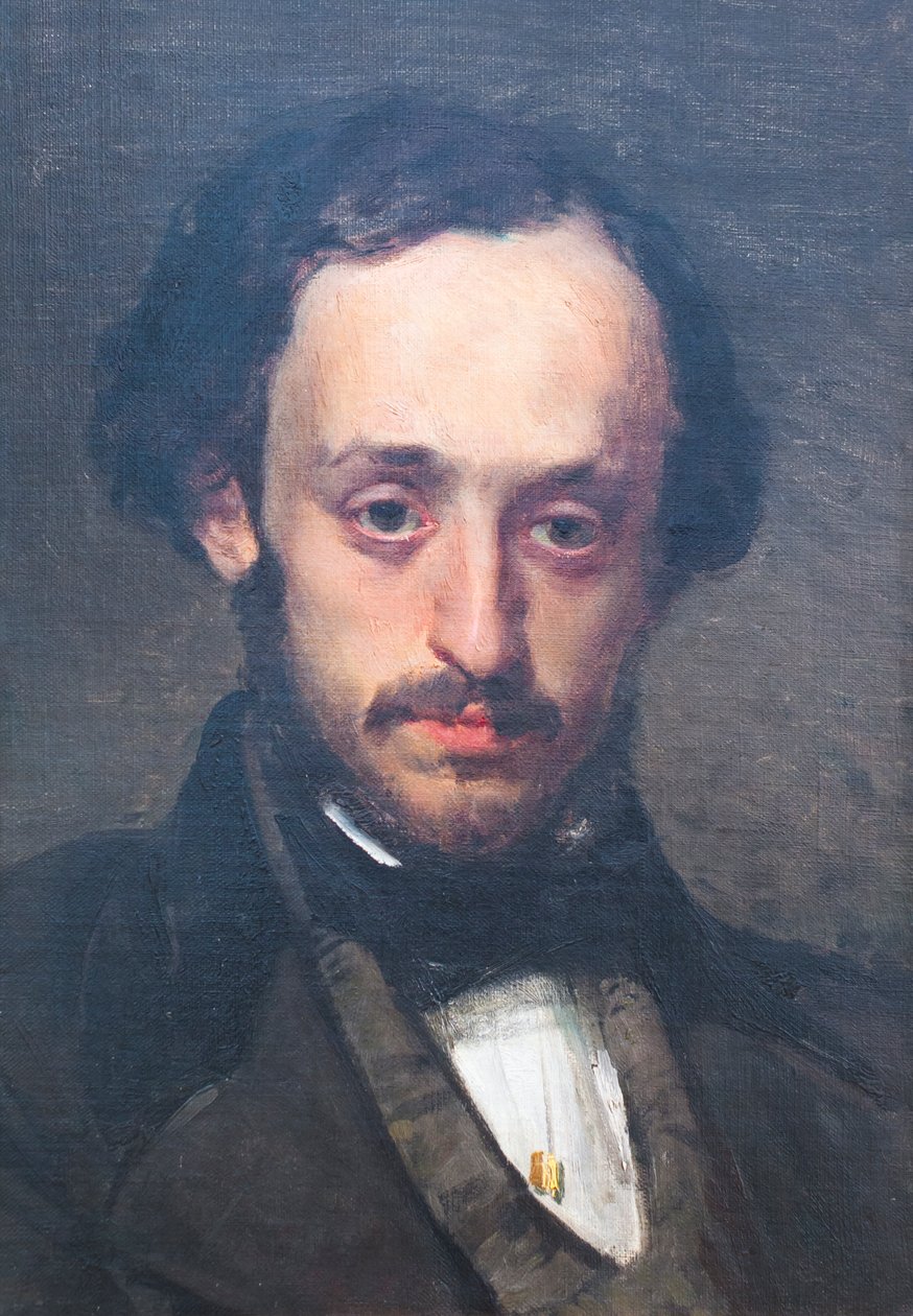 Pasquale Villari jeune homme - Domenico Morelli