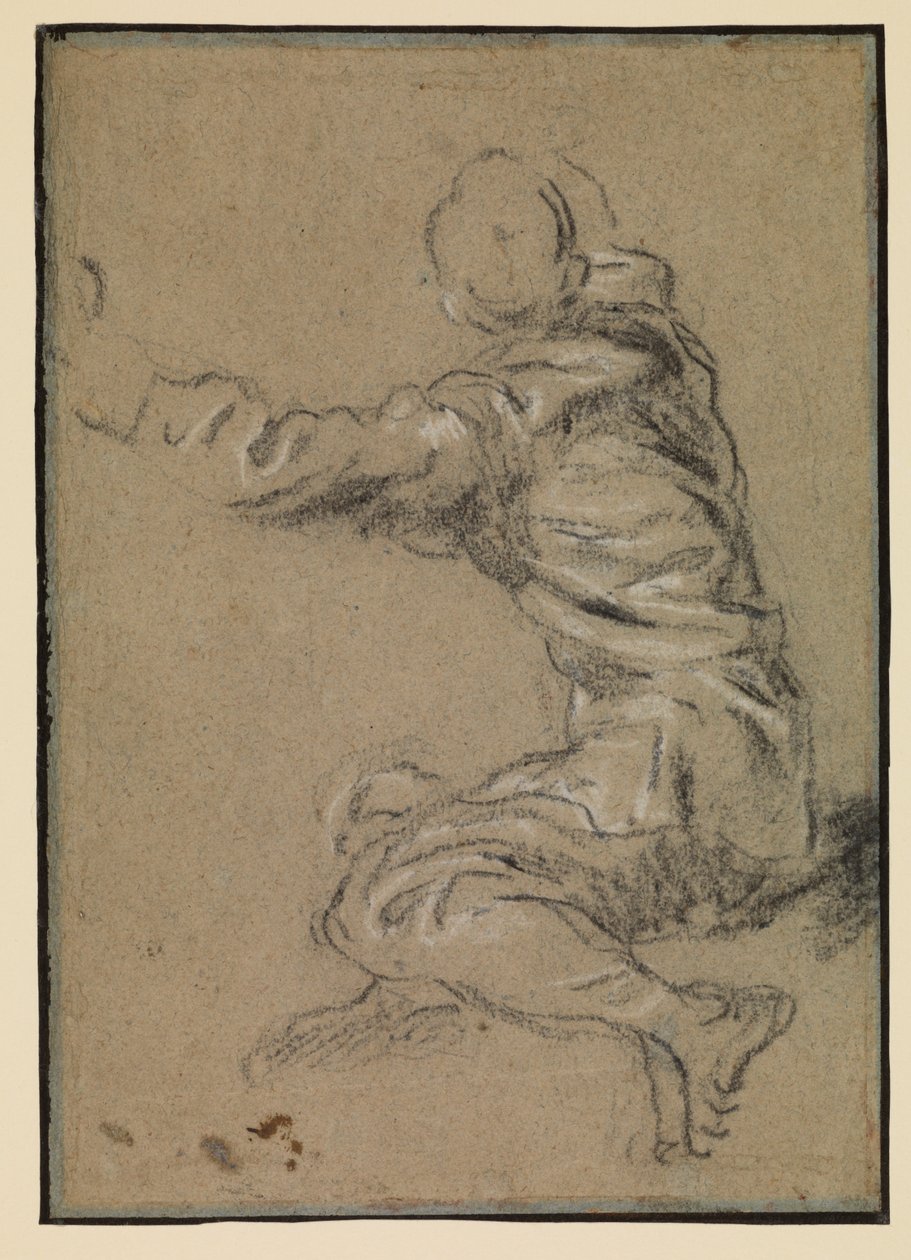 Homme assis, XVIe siècle - Domenico Robusti Tintoretto