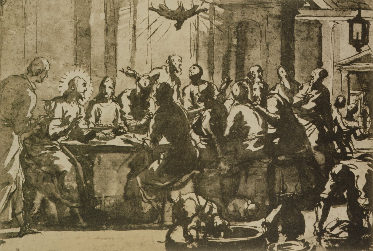 La Cène - Domenico Robusti Tintoretto