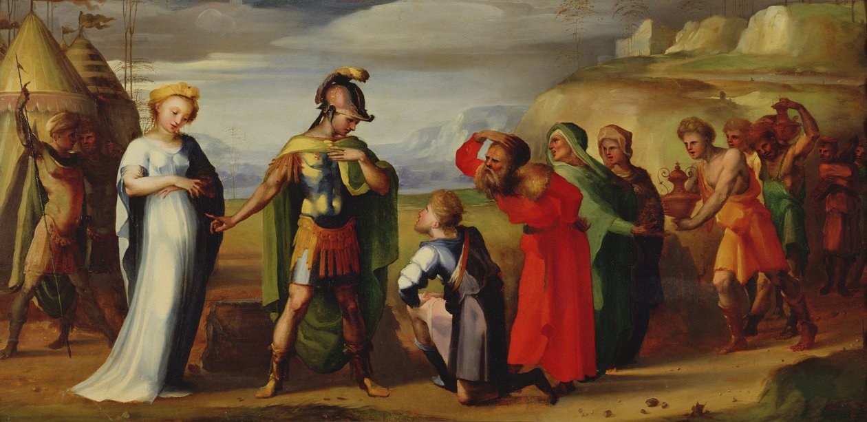 La Continence de Scipion - Domenico di Pace Beccafumi  