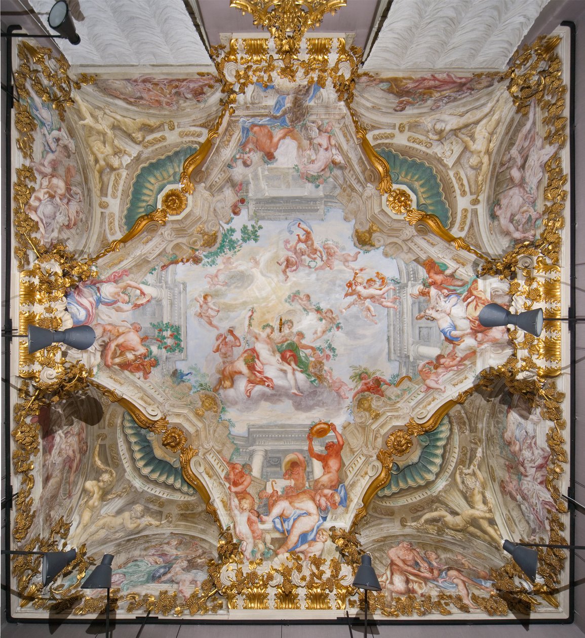 Plafond avec l