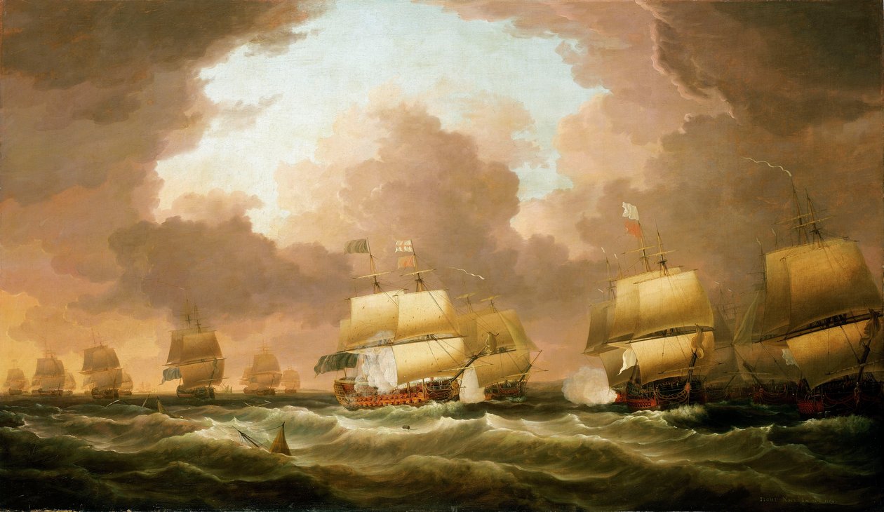 La bataille de la baie de Quiberon, 20 novembre 1759 - Dominic Serres