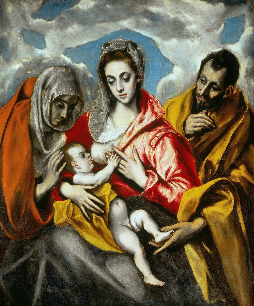 La Sainte Famille, 1595 - Dominico El Greco