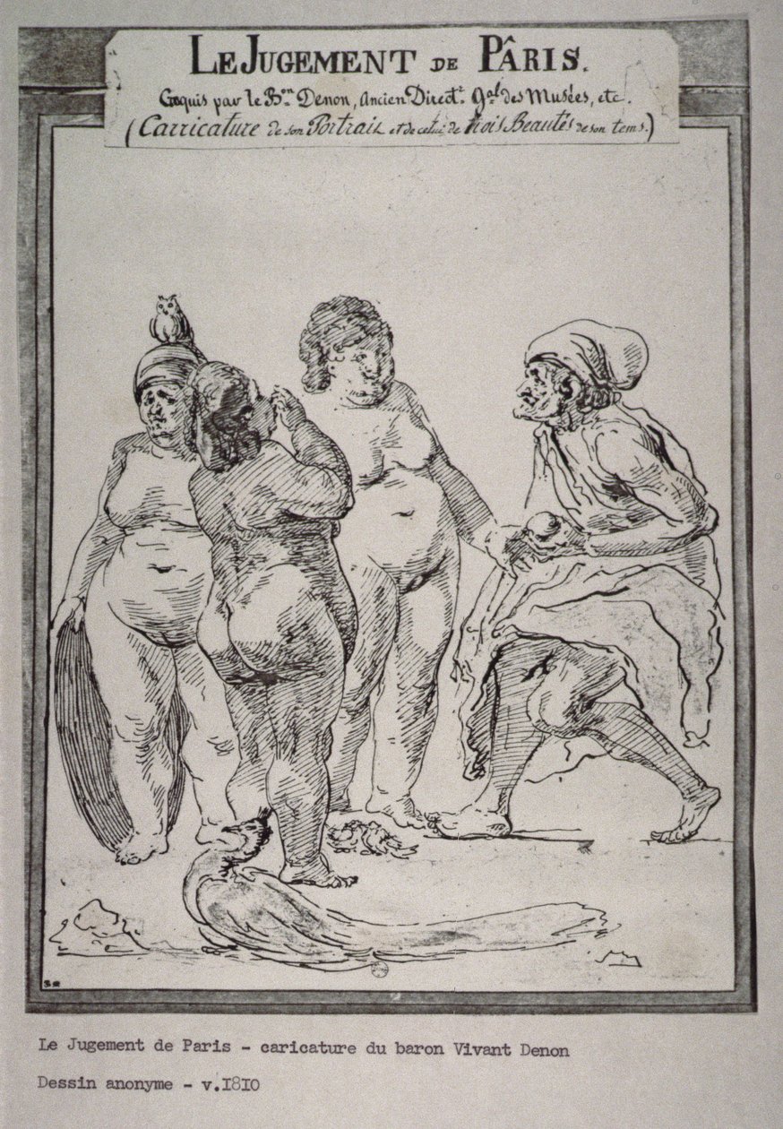 Le Jugement de Pâris - Dominique Vivant Denon