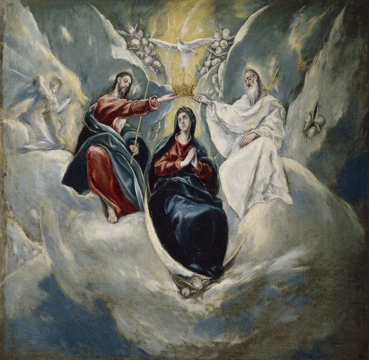 La Couronnement de la Vierge - El Greco