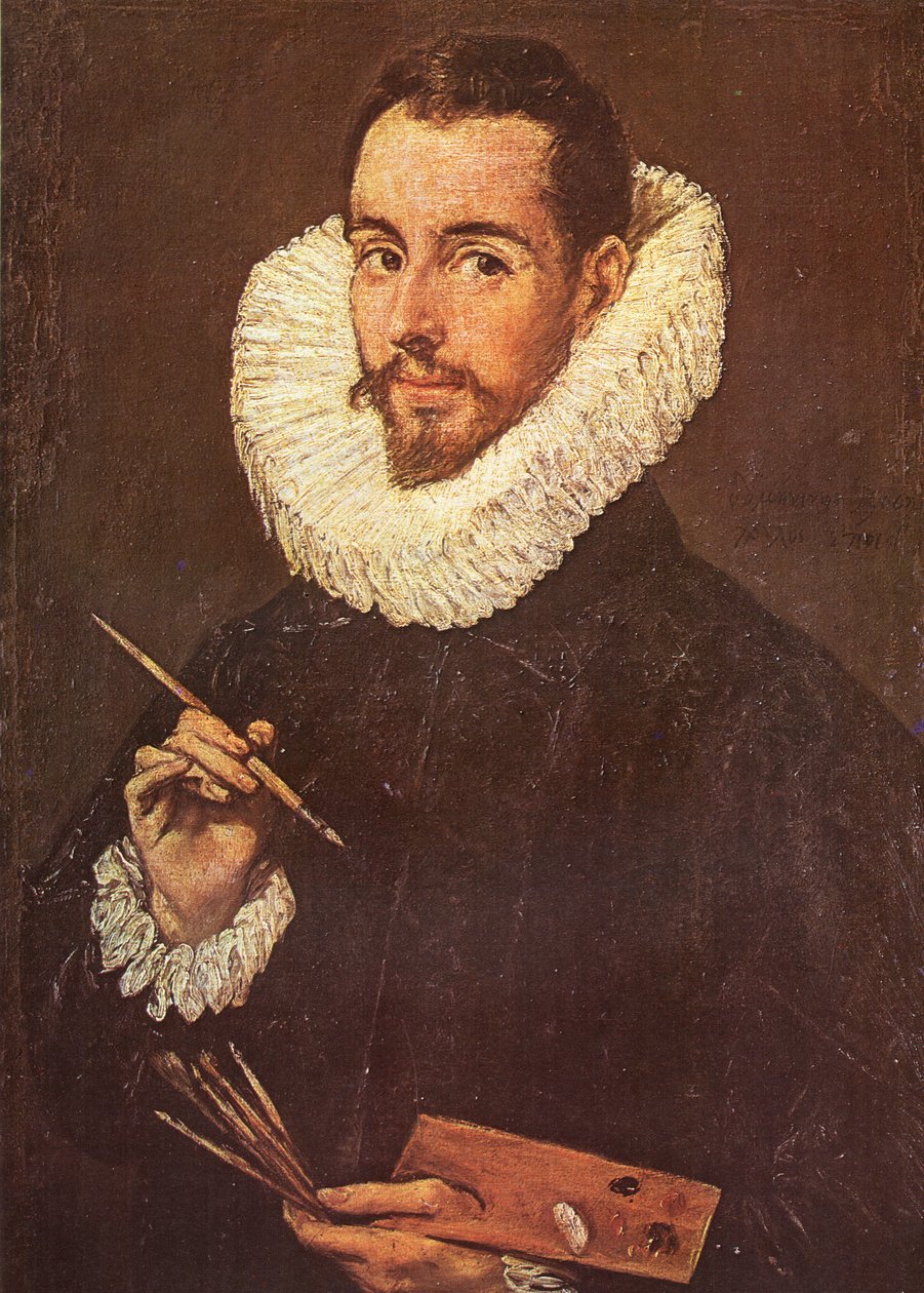 Portrait de Jorge Manuel Theotocópuli - El Greco