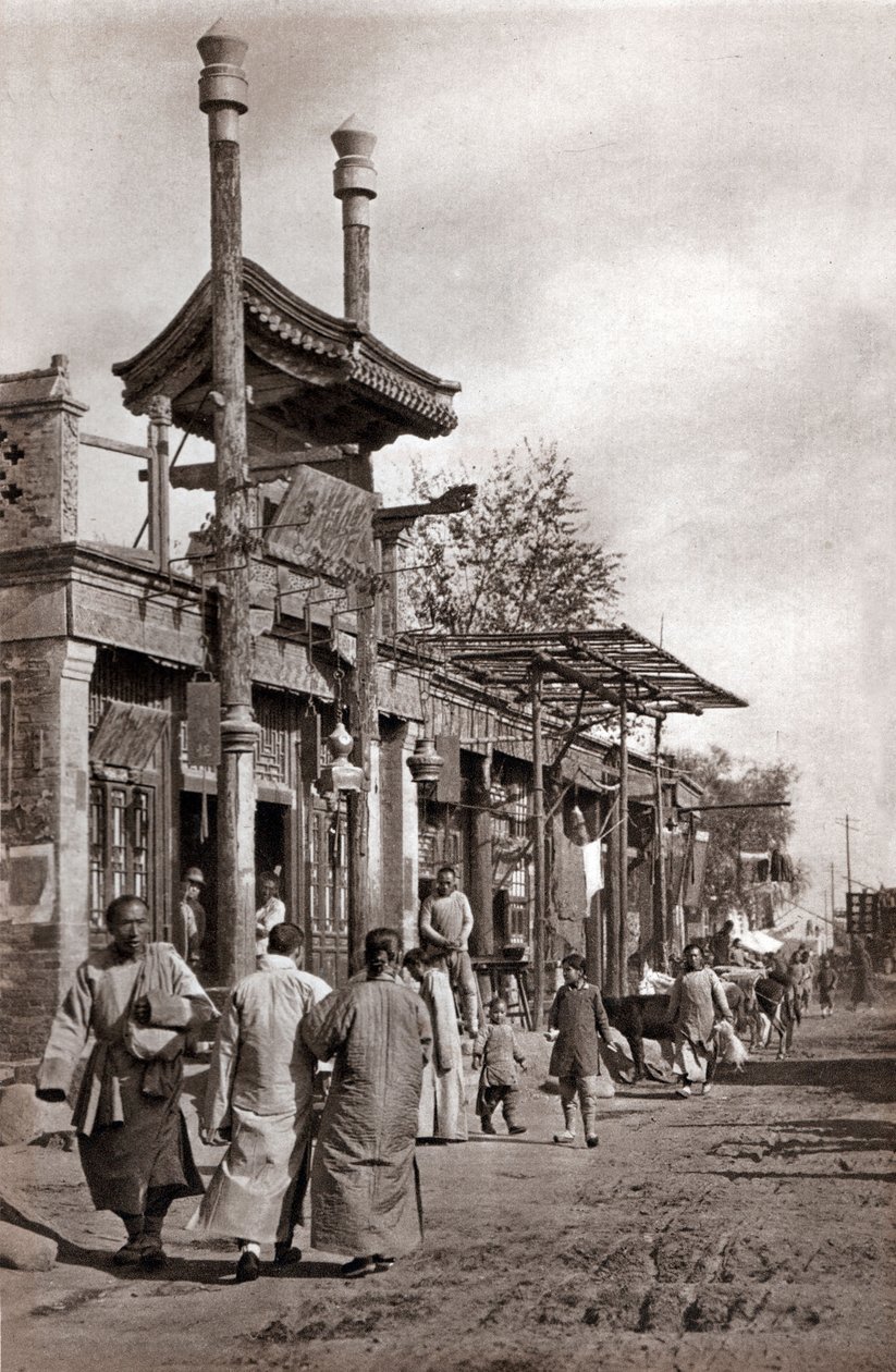 Une rue, Pékin - Donald Mennie